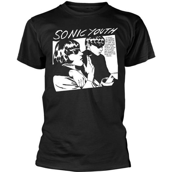 Sonic Youth - Maglietta "Goo"" Per Uomo/Donna Unisex PH2306 (Xxl) (Nero)"-image