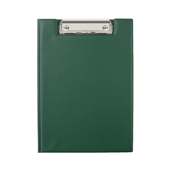 Cartellina A5 Con Clip Verde Scuro - (Cartoleria E Cancelleria, Cartelline)-image