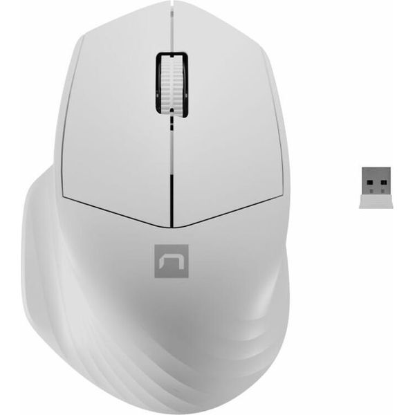 Natec Wireless Mouse Siskin 2 Bt 5.0 + 2.4Ghz-image