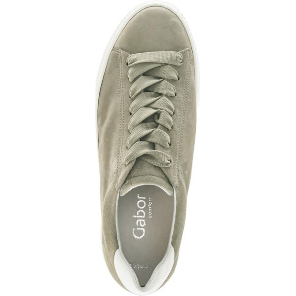 Gabor Comfort Reed, Scarpa Sportiva Da Donna Con Lacci In Grigio, Misura 4-image