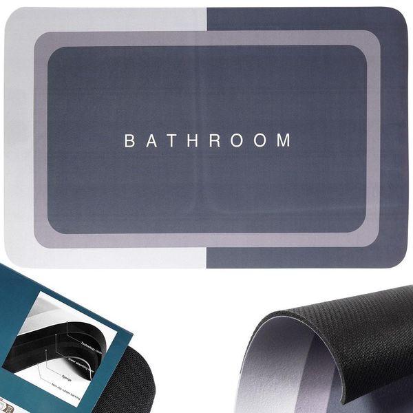 Tappetino Antiscivolo Tappetino Per Doccia Tappetino Per Bagno Tappetino Per Bagno Antiscivolo 79,5X49,5 Cm-image