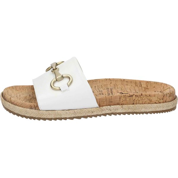 Sioux Aoriska-704 Muli In Taglie Forti Bianco40053 Scarpe Grandi Da Donna, Misura:40-image