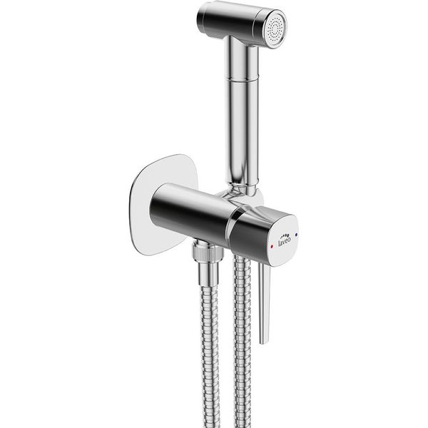 Miscelatore Da Incasso Per Bidet Con Set Doccia Cromo Laveo Pola-image