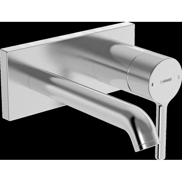 Hansa Hansavantis Style Set De Finition Pour Mitigeur De Lavabo, Encastré, Saillie 179Mm, 5480210780, 5480210780-image