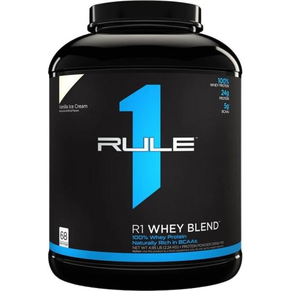 Rule1 R1 Whey Protein (5 Libbre) Birthday Cake - Proteine - Miscela Di Proteine Del Siero Di Latte-image