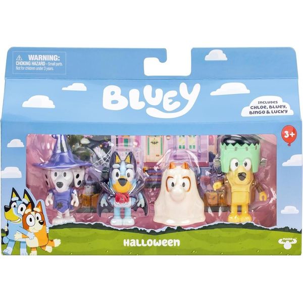 Tm Toys Bluey Set Di Personaggi In Maschera Per Il Ballo BLU17655-image