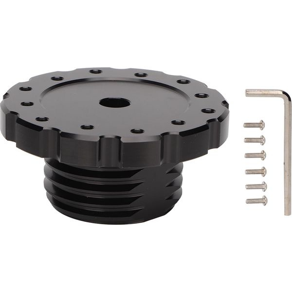 Adattatore Per Volante Da Gioco, In Alluminio Professionale, Per Thrustmaster T300 T500 Ts Pc Xw, Nero-image