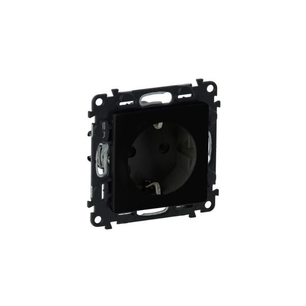Contatto Tipo Shuko Con Protezione Bambini Lgr 756320 Valena Life - Nero Legrand-image