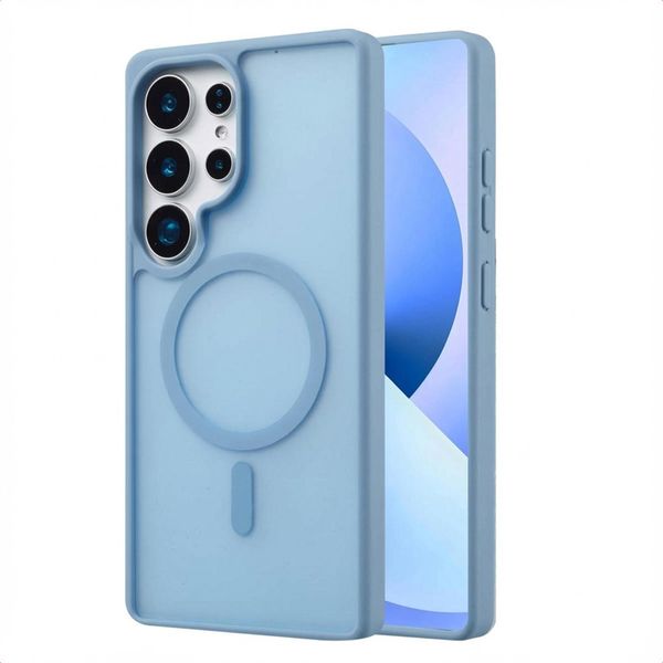 Custodia Samsung Galaxy S25 Ultra - Plastica - Imoshion Custodia Rigida/Copertura Posteriore - Azzurro-image