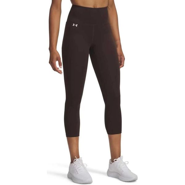 Leggings Under Armour Motion Capri Marrone M / Regular Donna Marrone M-image