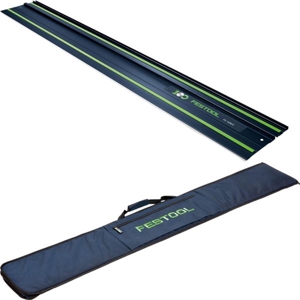 Guida Festool Fs 1400/2 Bl 1400 Mm Blu ( 578246 ) 100Y Anniversary Edition + Borsa FS-BAG ( 466357 )-image