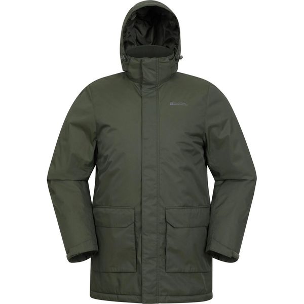 Mountain Warehouse - Parka Imbottito "Ranger"" Da Uomo MW2305 (M) (Verde Cachi)"-image