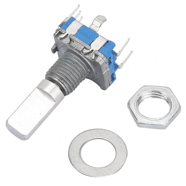 10 Pezzi EC11 Encoder Rotativo Interruttore Di Codifica Potenziometro Digitale Con Interruttore 5 Pin-image