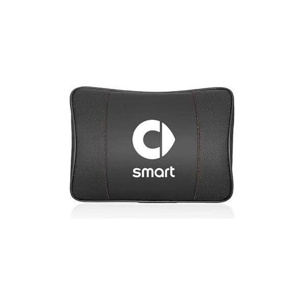 Cuscino Per Il Collo Dell'auto, Per Smart Fortwo Forfour Cuscino Poggiatesta Regolabile Per Il Sostegno Del Collo Del Sedile Del Conducente Cuscino Poggiatesta Comfort Traspirante,A-image