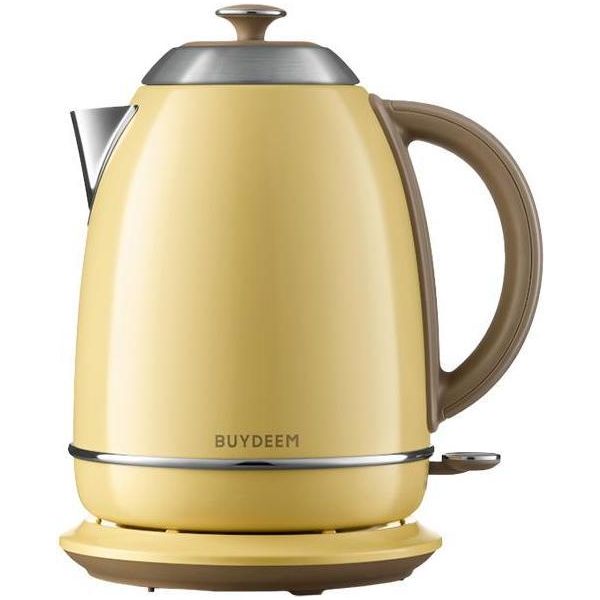 Buydeem Bollitore, Modello K640, Colore Giallo Tenue, Eu-image