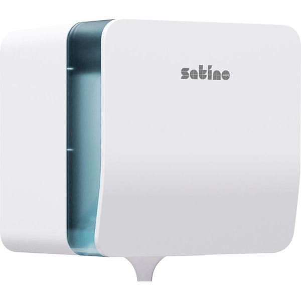 Dispenser Per La Pulizia Dei Rotoli Di Carta, Dispenser Interno, Dispenser Per Asciugamani Di Carta, Dispenser Per Asciugamani, Dispenser Per Carta, Uscita Carta Variabile, Plastica, Bianco, 245X260X260 Mm-image