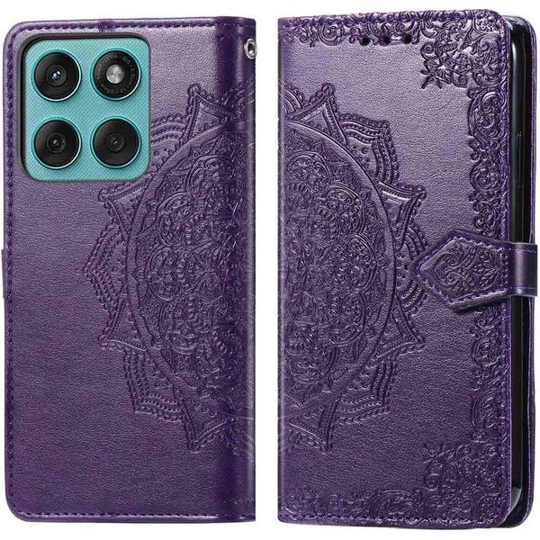 Motorola Edge 60 Fusion Sleeve - Pelle Finta - Flip Cover Imoshion - Viola-image