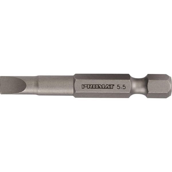 Bit Per Viti Con Intaglio 4,5 Mm Lunghezza 50 Mm 1/4 ″ E6.3 Spessore Del Tagliente 0,6 Mm-image