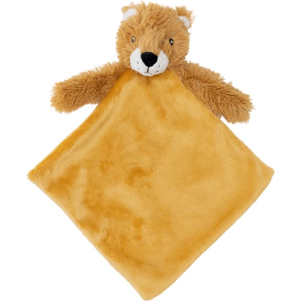 Panno Per Coccole Happy Horse Lion Louah - Morbido Panno Marrone Per Coccole Per Bambini-image