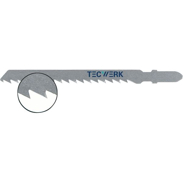 Lama Per Seghetto Alternativo Lunghezza Totale 100 Mm Passo Dei Denti 4 Mm Spessore 1,27 Mm Hcs-image