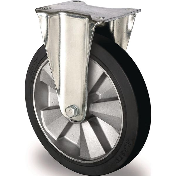 Ruota Per Impieghi Gravosi Ø 250 Mm Portata 500 Kg Gomma Elastica Altezza 295 Mm-image