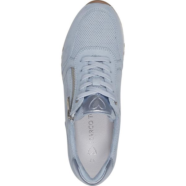 Marco Tozzi Scarpa Slip-On Da Donna Con Cerniera E Solette Libere 2-23781-41, Misura:37 Eu, Colore:Blu-image
