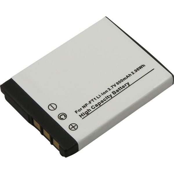 Avizar, Batteria Sony NP-FT1 Agli Ioni Di Litio Per Fotocamera 3,7V 800Mah, Bianco-image