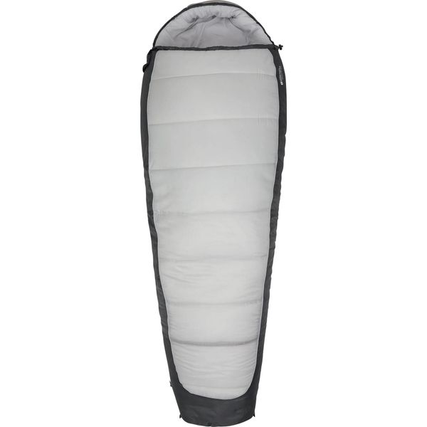 Mountain Warehouse - Sacco A Pelo A Mummia "Microlite 1400"", Invernale Con Cerniera Destra MW2242 (200 Cm) (Grigio Scuro)"-image