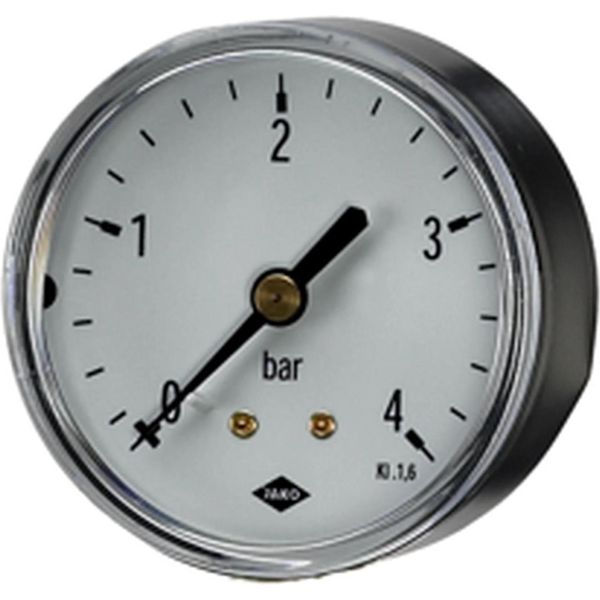 Manometro Piccolo Jako Fig.2601(1) 1/4 Di Pollice 63Mm Dm 0- 6 Bar Attacco Posteriore-image
