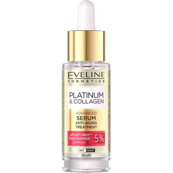 Eveline Platinum & Collagen Advanced Serum 5% 30 Ml-image