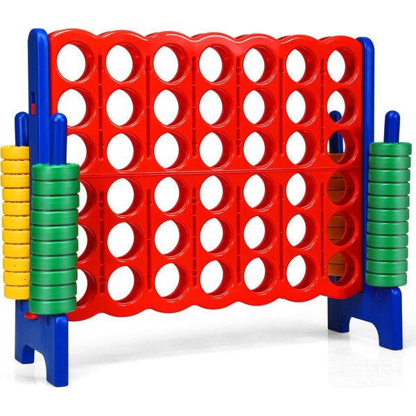 Il Tabellone "Forza Quattro"" Del Gioco ""4 Vittorie"" Contiene Il Gioco ""Quattro In Fila"" Con 42 Anelli Giganti."-image