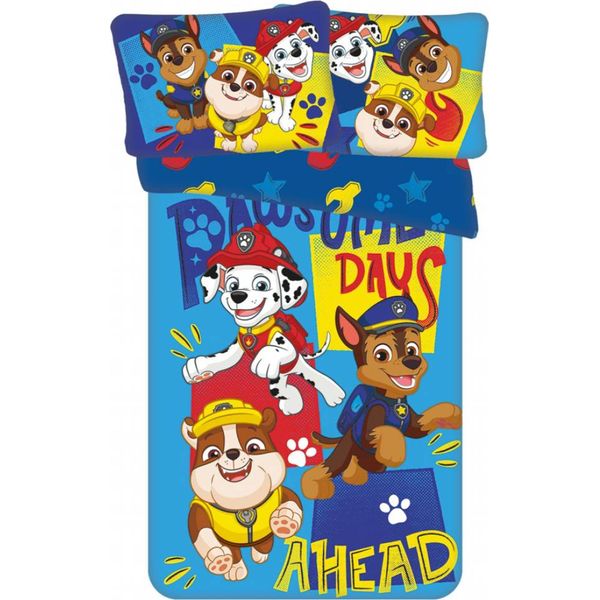 Lenzuola Per Culla Paw Patrol 579 Baby 100X135, 40X60 Cm-image