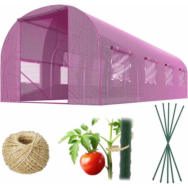 Tunnel Da Giardino 2,5 X 4 M (10 M2) Plonos Rosa-image