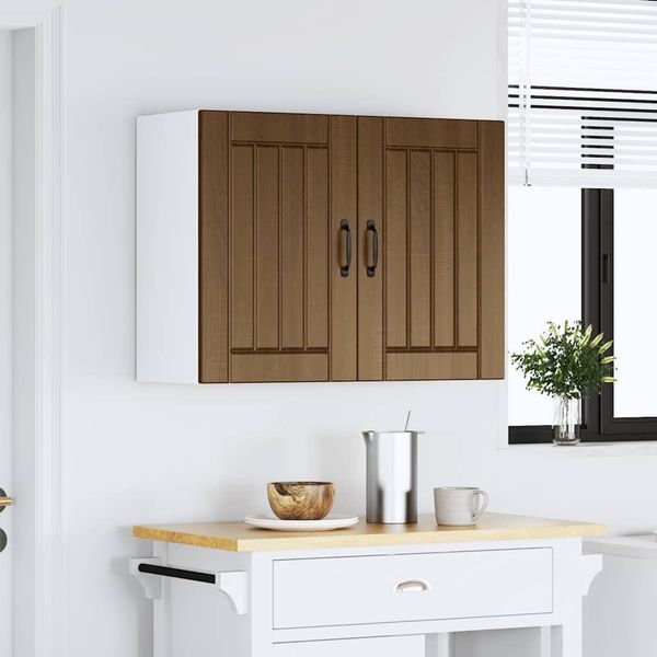 Syfax™ Pensile Da Cucina Lucca Rovere Marrone In Legno Multistrato-image