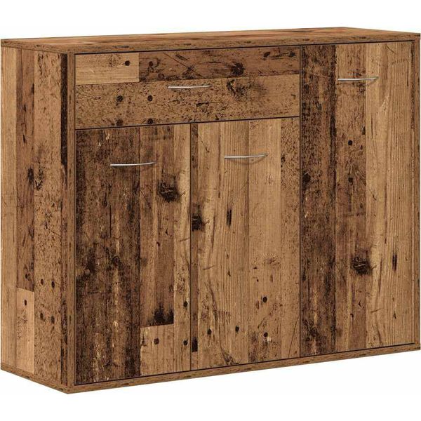 Syfax™ Credenza Legno Antico 88X30X70 Cm In Legno Multistrato-image