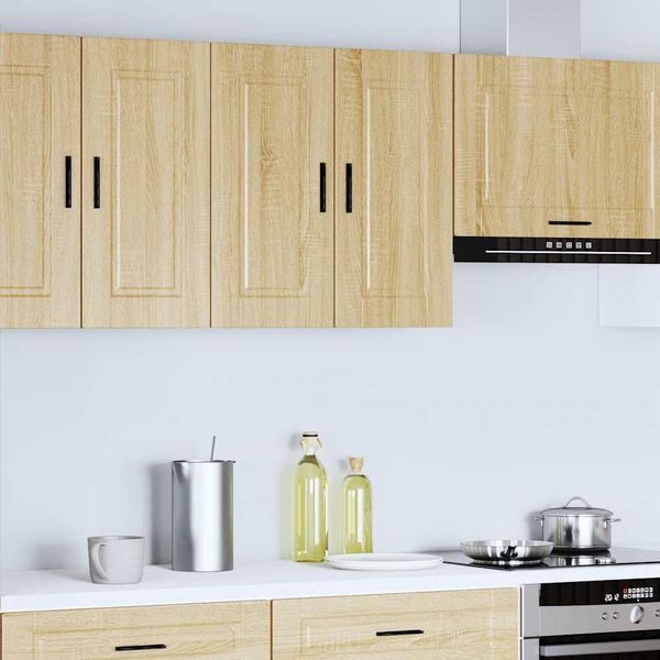 Syfax™ Pensile Da Cucina Porto Rovere Sonoma In Legno Multistrato-image