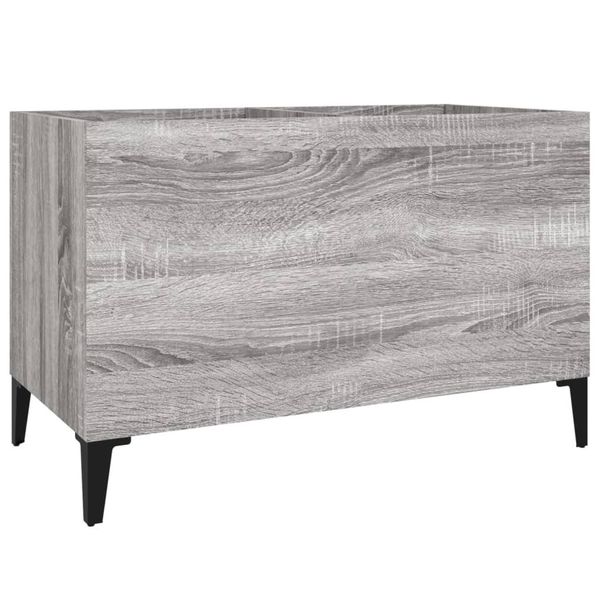 Syfax™ Mobile Porta Dischi Grigio Sonoma 74,5X38X48 Legno Multistrato-image