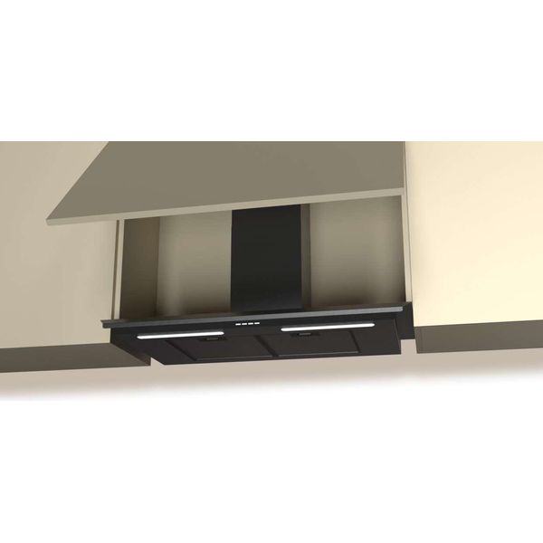 Cappa Living - In Cm 90 - Nera - 700 M3/H-image