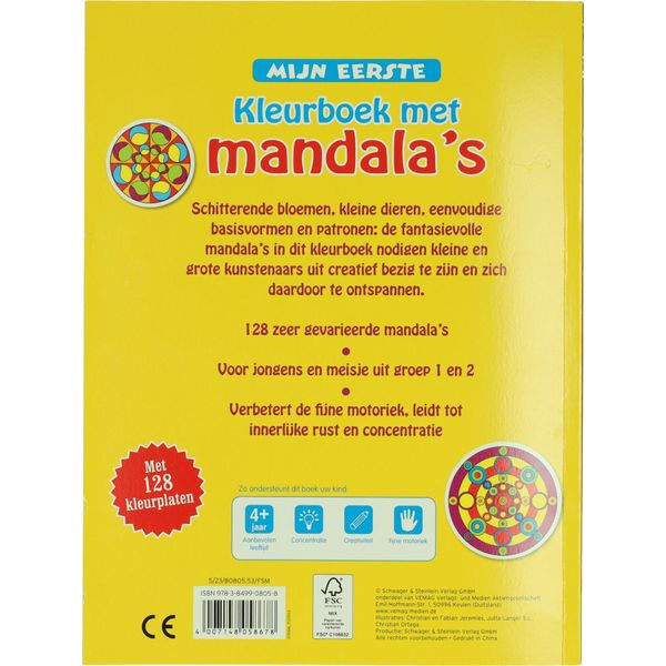 Vinci Il Mio Primo Libro Da Colorare Con I Mandala-image