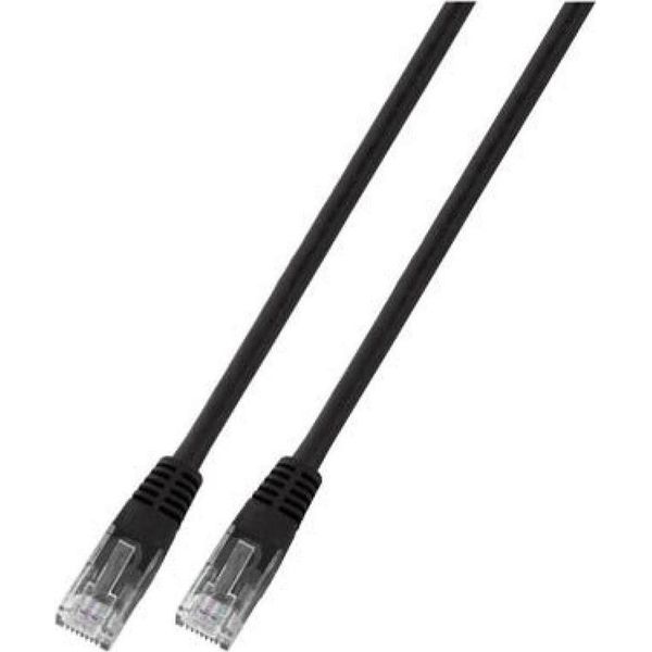Cavo Patch RJ45 U/Utp Cat. 5E Pvc Cca Nero 5M-image