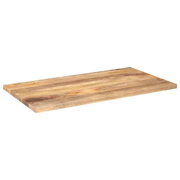 Syfax™ Piano Per Tavolo 110X70X3,8Cm Rettangolare Legno Massello Mango-image