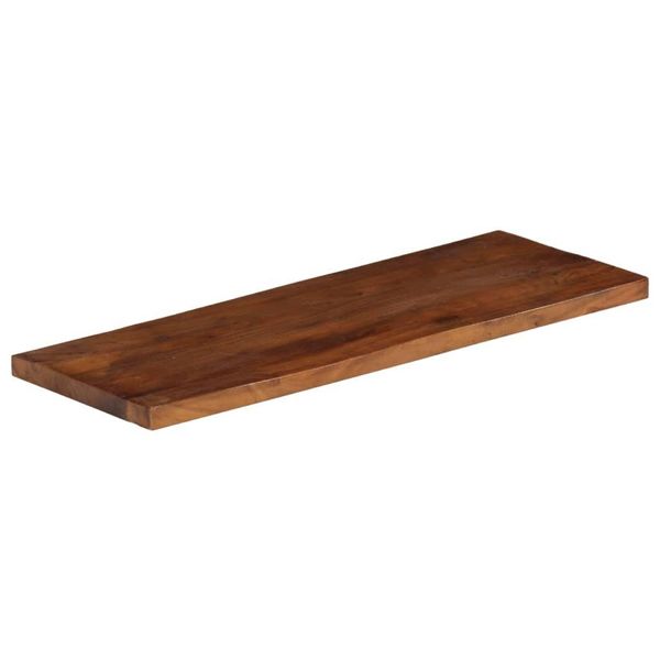 Syfax™ Piano Tavolo 80X40X2,5 Cm Rettangolare In Massello Di Recupero-image