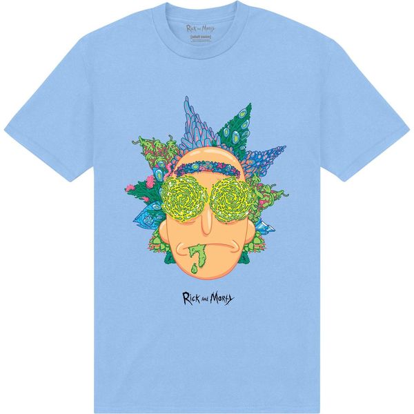 Rick And Morty - T-Shirt Uomo/Donna Unisex PN152 (S) (Azzurro)-image