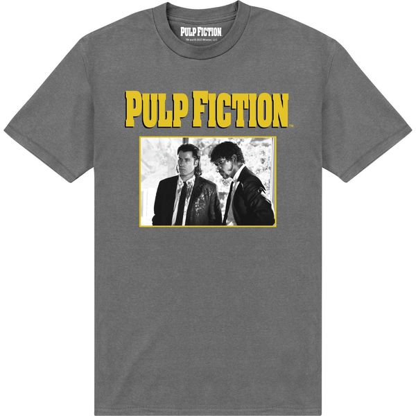 Pulp Fiction - Maglietta Uomo/Donna Unisex PN221 (S) (Charcoal)-image