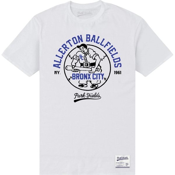 Park Fields - Maglietta "Bronx"" Per Uomo/Donna Unisex PN714 (4XL) (Bianco)"-image
