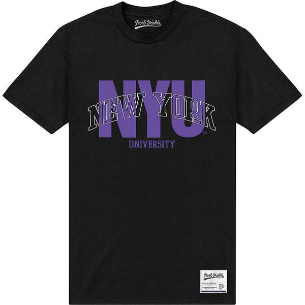New York University - Maglietta Uomo/Donna Unisex PN439 (S) (Nero)-image