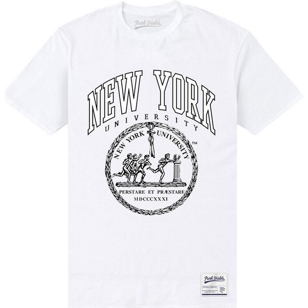 New York University - Maglietta Uomo/Donna Unisex PN528 (Xxl) (Bianco)-image