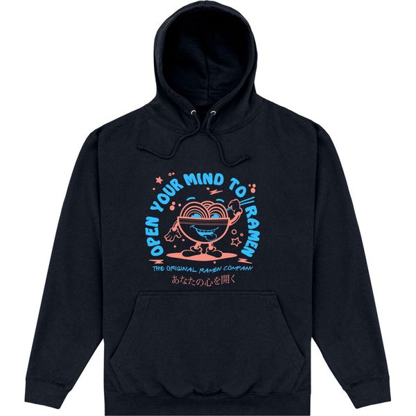 Torc - Felpa Con Cappuccio "Open Your Mind"" Per Uomo/Donna Unisex PN854 (Xxl) (Nero)"-image