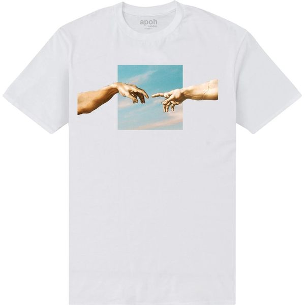 Apoh - Maglietta "The Creation"" Per Uomo/Donna Unisex PN355 (4XL) (Bianco)"-image
