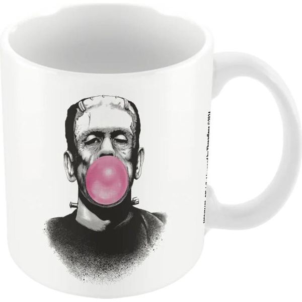 Threadless - Tazza Da Caffè "Frankie"" PM9663 (Taglia Unica) (Bianco)"-image